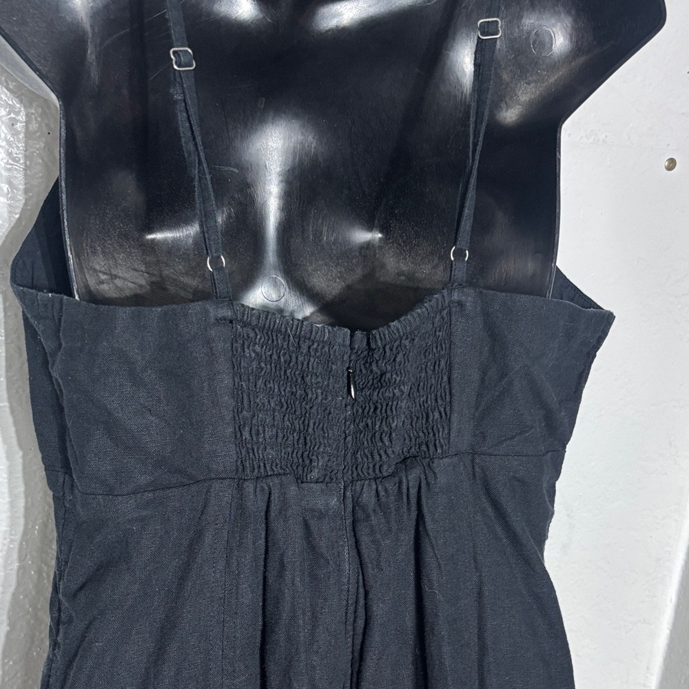 Black Spaghetti-Strap Maxi Dress - Picture 6 of 7